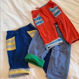 Set of Baby Boden Reversible Pants
